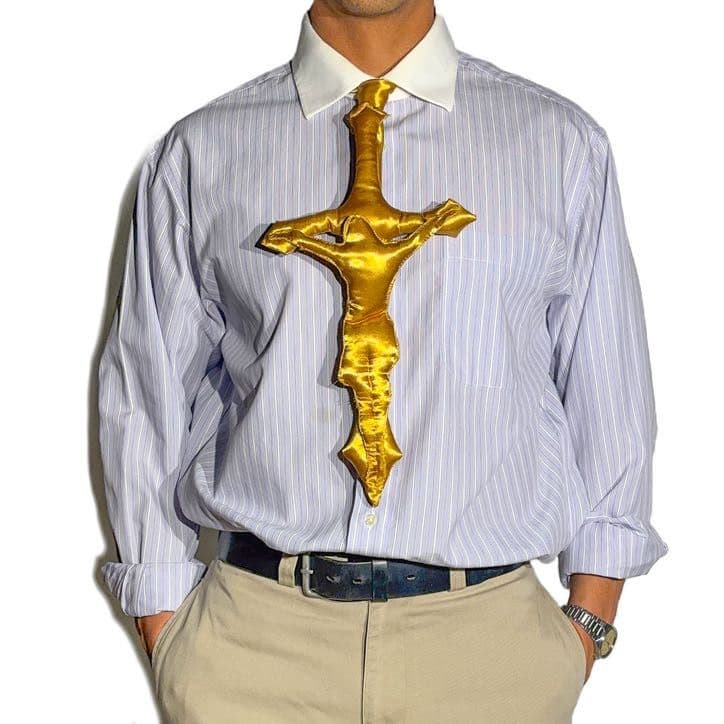 Crucifix Neck Tie - Image 1