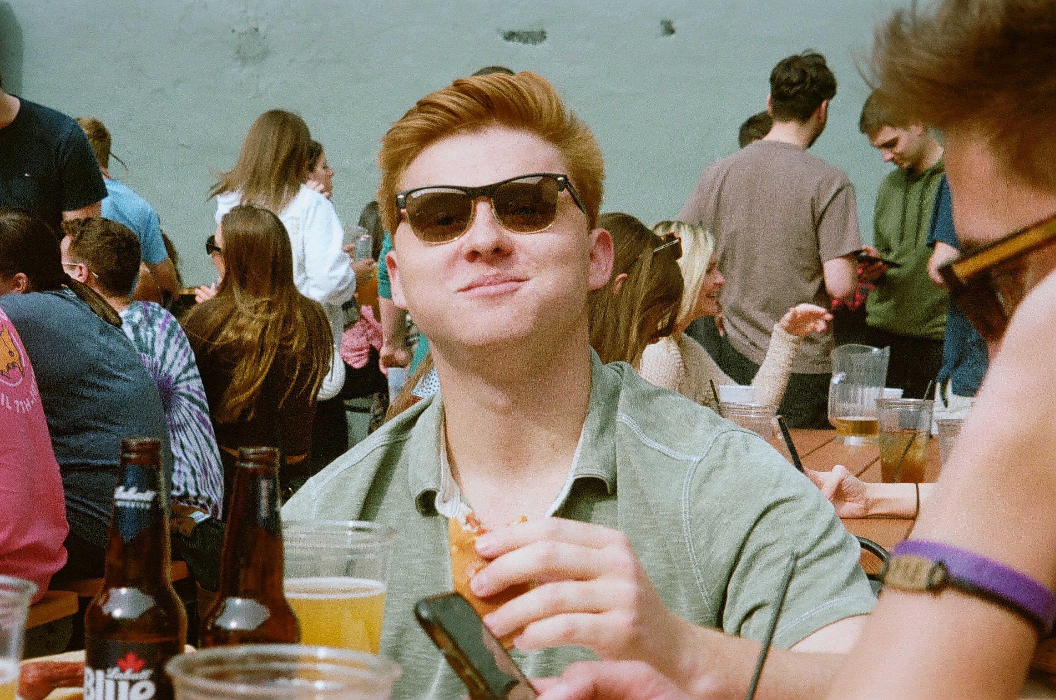 Photo in Blue and White Finally